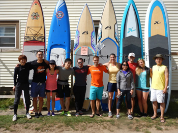 Adirondacks Expedition - Canoe Line-up