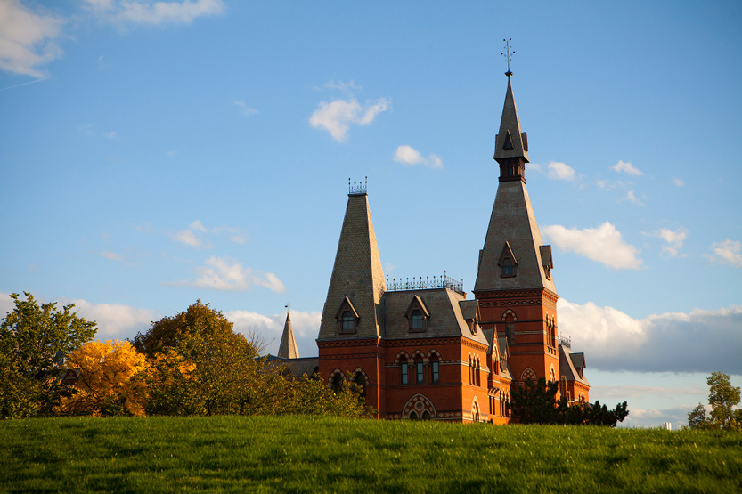 View of Sage hall