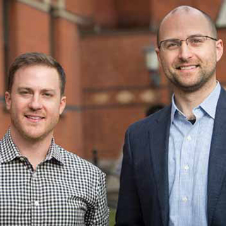 Jason Springs, MBA ’09, and Diego Rey, PhD ’12