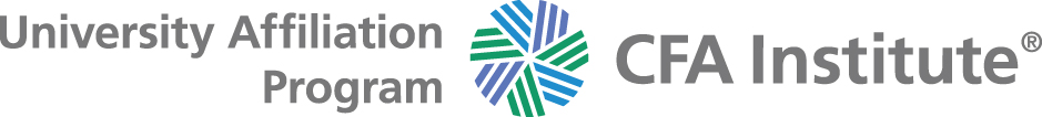 CFA Institute University Affiliation Program logo CFA Institute University Affiliation Program logo