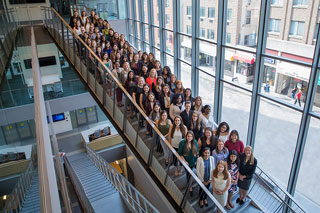 Johnson Women in Business members group photo