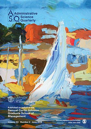 Administrative Science Quarterly - May Cover