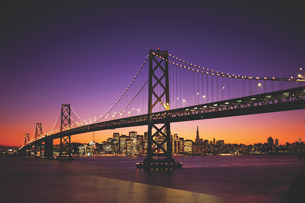 Bay Area skyline