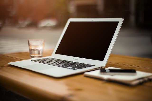 Laptop and home office