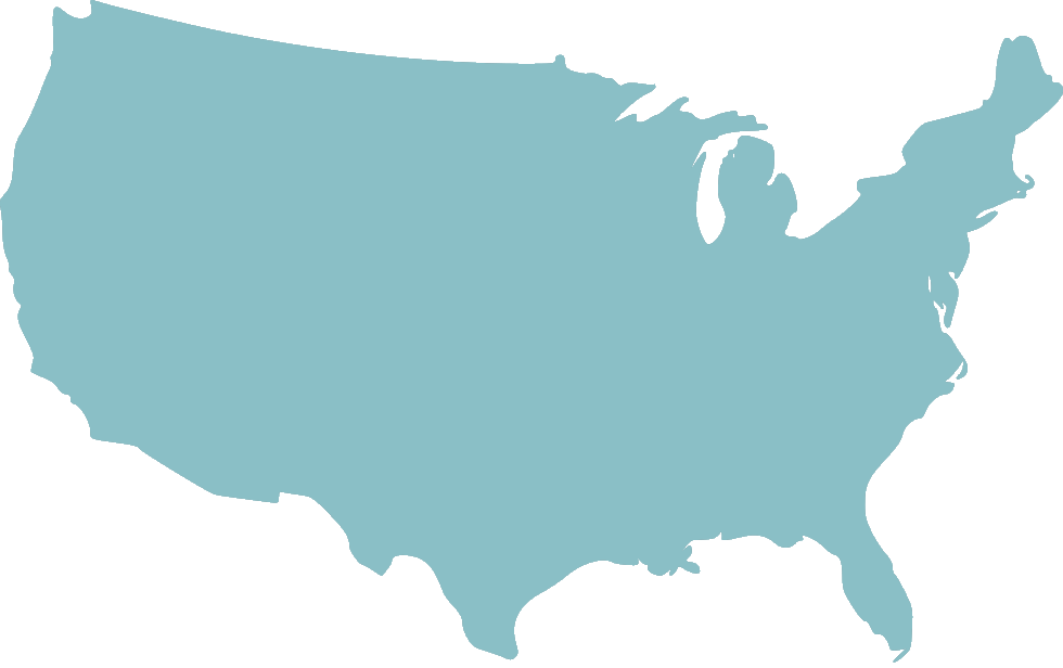 blue usa icon