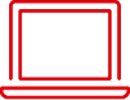 red laptop icon
