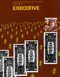 Cover of Executive Magazine 1974