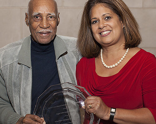 Angela Noble Grange and Wilbur Parker in 2012
