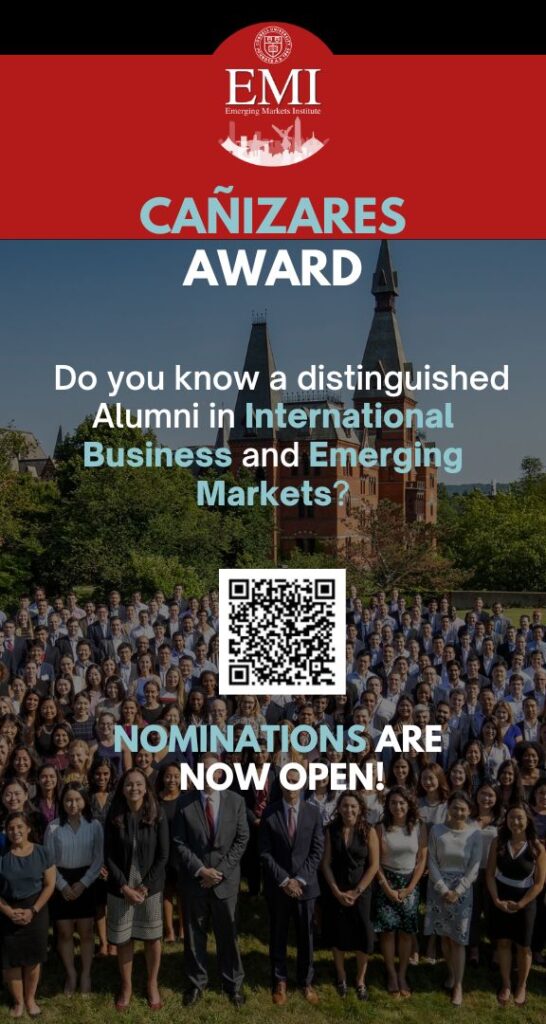 Annual Cañizares Award – Website