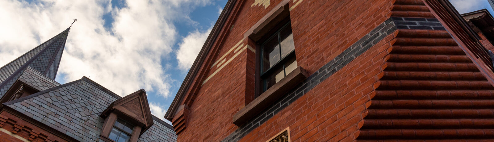 Facade of Sage Hall.