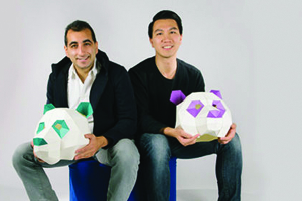 Glyph cofounders Pranav Sachdev and Alan Lau, both MBA ’17.