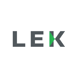 L.E.K. Consulting logo.