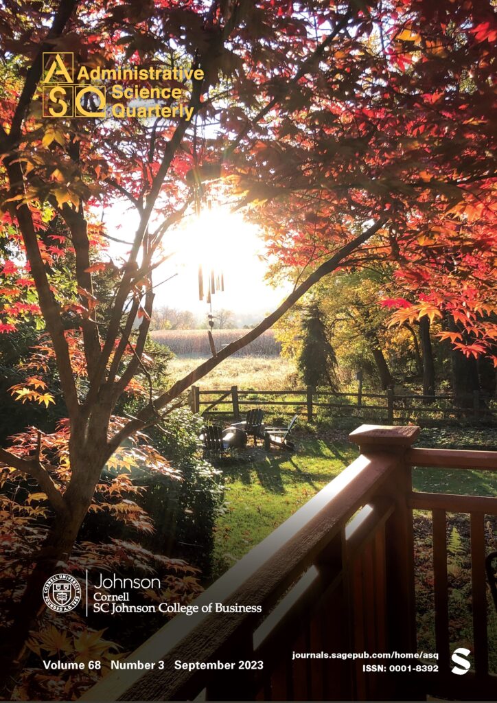 ASQ September 2023 front cover
