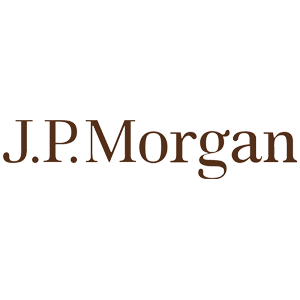 J. P. Morgan logo.