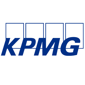 KPMG logo.