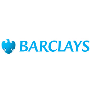 Barclays logo.