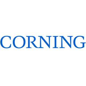 Corning logo.