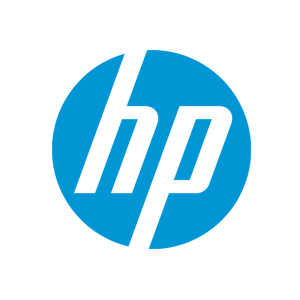 Hewlett Packard logo.