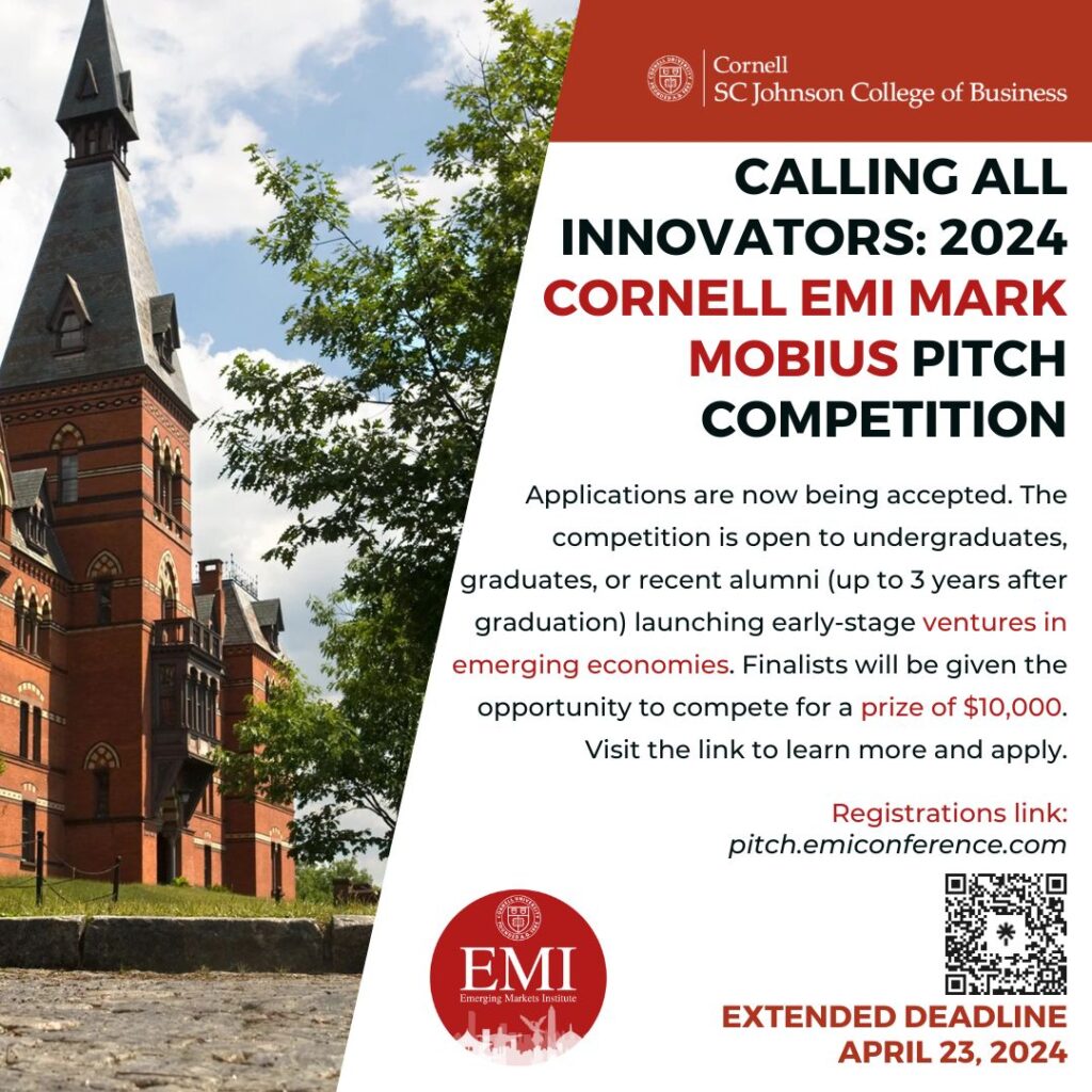Pitch Competition banner: deadline extended