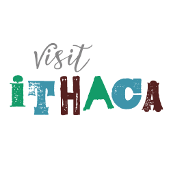 Visit Ithaca logo.