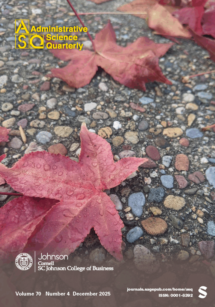 ASQ December 2025 front cover