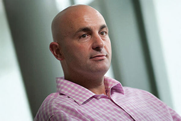 Chris Anderson in his office