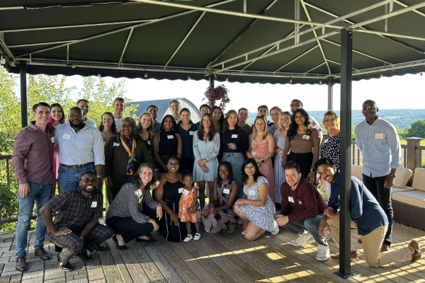 Park Fellows gather at the class of ’26 welcome dinner.