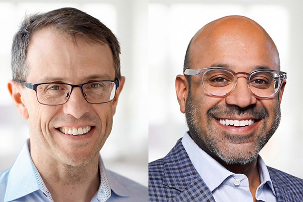 Steve Conine and Niraj Shah